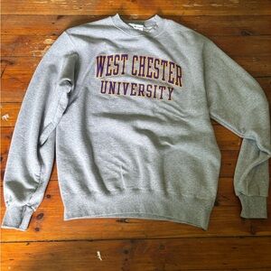 Gray West Chester University Crewneck